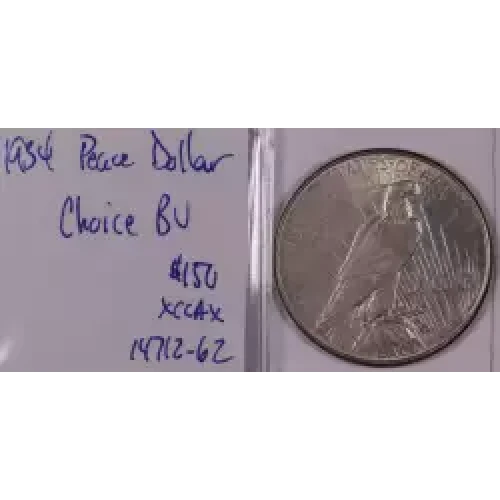 Peace Silver Dollar