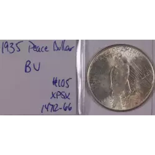 Peace Silver Dollar