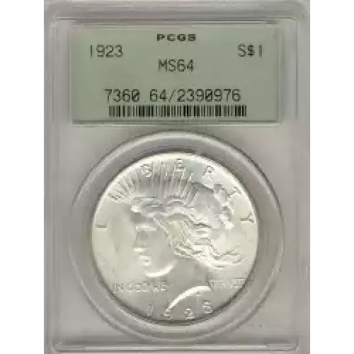 Peace Silver Dollar (3)