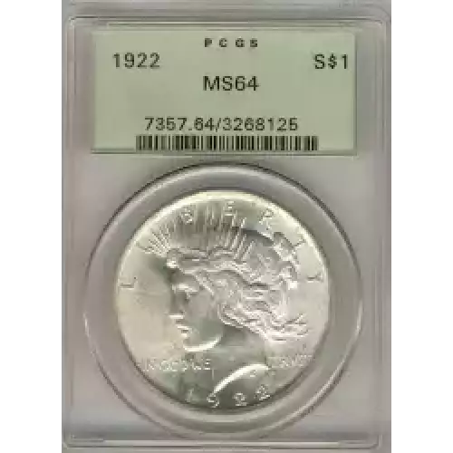 Peace Silver Dollar (3)
