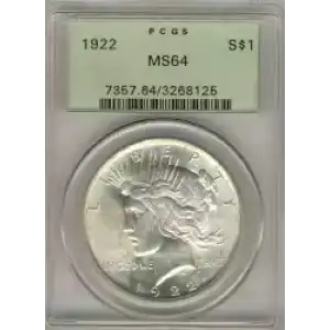 Peace Silver Dollar (3)