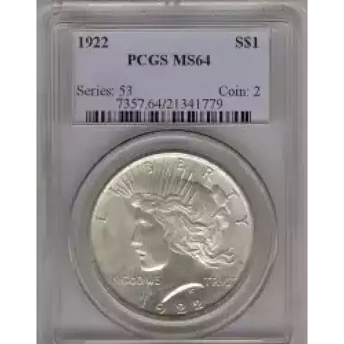 Peace Silver Dollar (3)