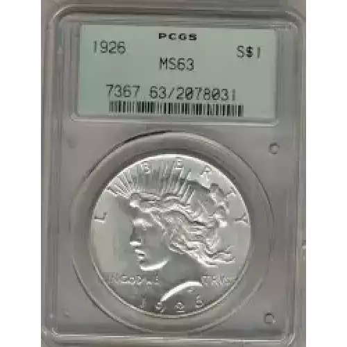 Peace Silver Dollar (3)