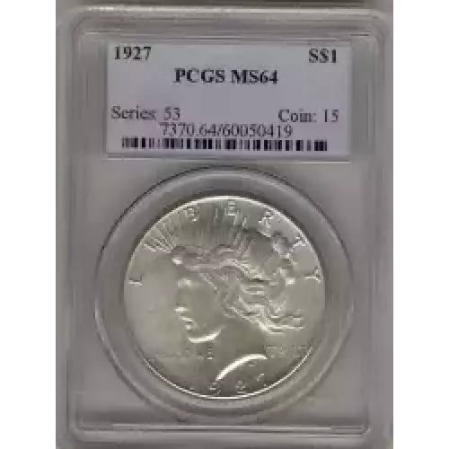 Peace Silver Dollar (3)