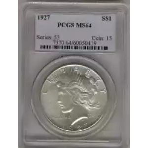 Peace Silver Dollar (3)