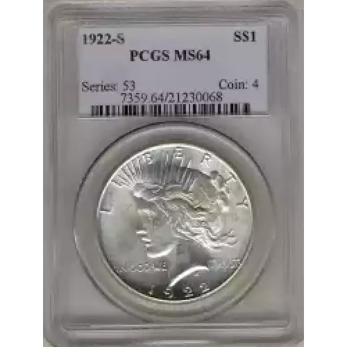Peace Silver Dollar (3)