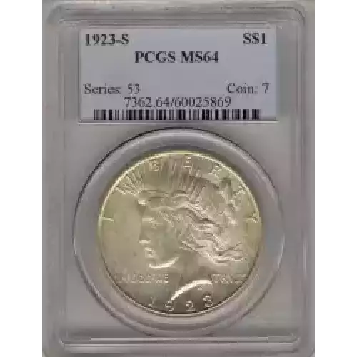 Peace Silver Dollar (3)