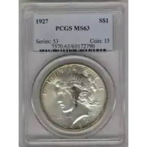 Peace Silver Dollar (3)