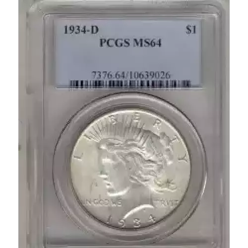 Peace Silver Dollar (3)