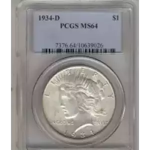 Peace Silver Dollar (3)