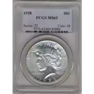 Peace Silver Dollar (3)