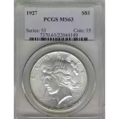 Peace Silver Dollar (3)