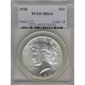 Peace Silver Dollar (3)