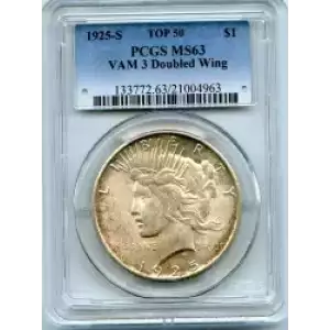 Peace Silver Dollar (3)