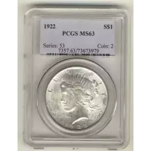Peace Silver Dollar (3)