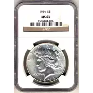 Peace Silver Dollar (3)