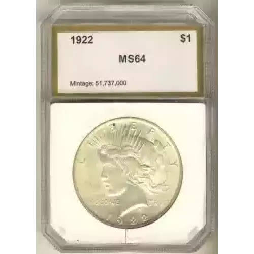 Peace Silver Dollar (3)