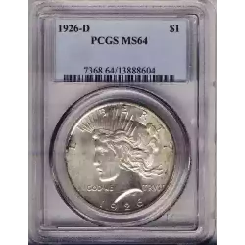 Peace Silver Dollar (3)