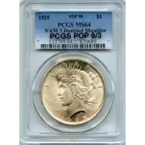 Peace Silver Dollar (3)