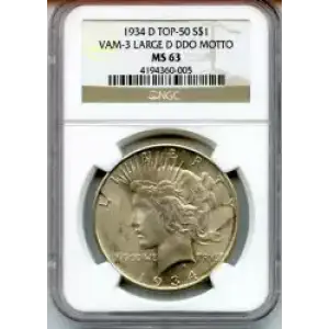 Peace Silver Dollar (3)