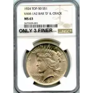 Peace Silver Dollar (3)