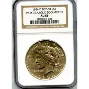 Peace Silver Dollar (3)