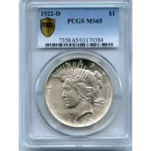 Peace Silver Dollar (3)