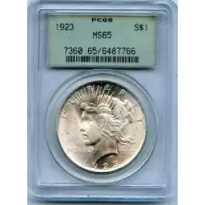 Peace Silver Dollar (3)