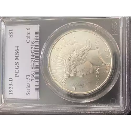 Peace Silver Dollar (3)