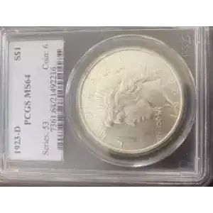 Peace Silver Dollar (3)