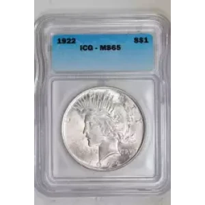Peace Silver Dollar