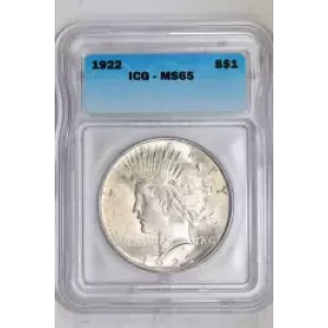 Peace Silver Dollar