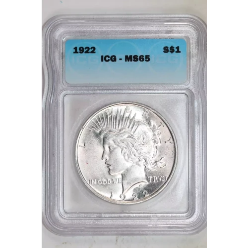 Peace Silver Dollar