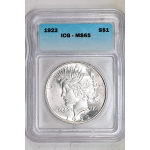 Peace Silver Dollar
