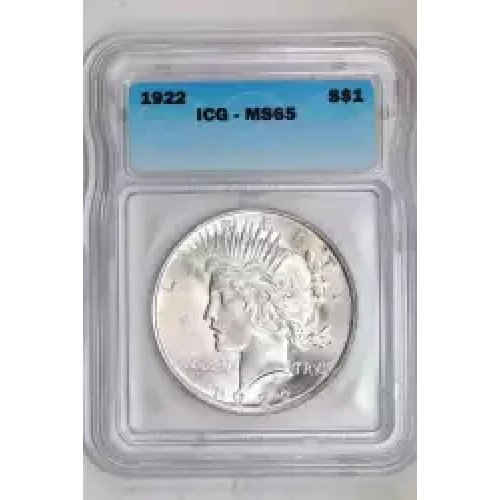 Peace Silver Dollar