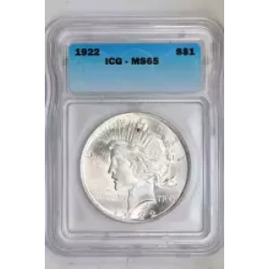 Peace Silver Dollar