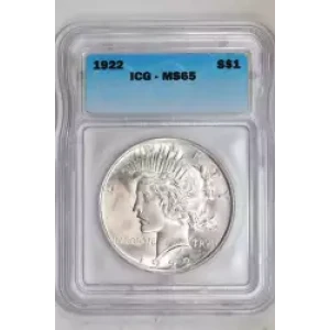 Peace Silver Dollar