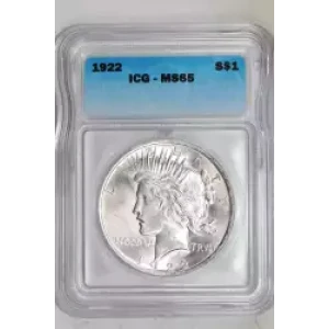 Peace Silver Dollar