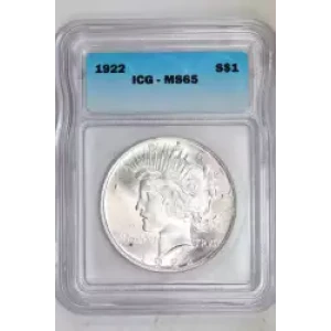 Peace Silver Dollar