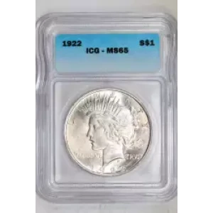 Peace Silver Dollar