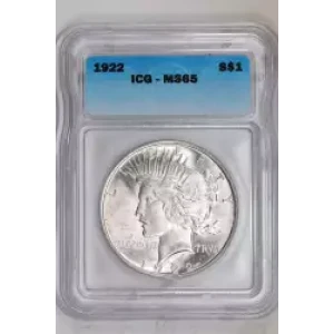 Peace Silver Dollar