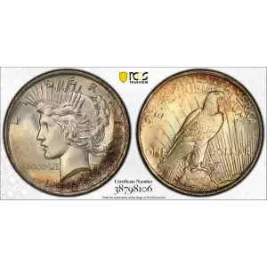 Peace Silver Dollar (2)