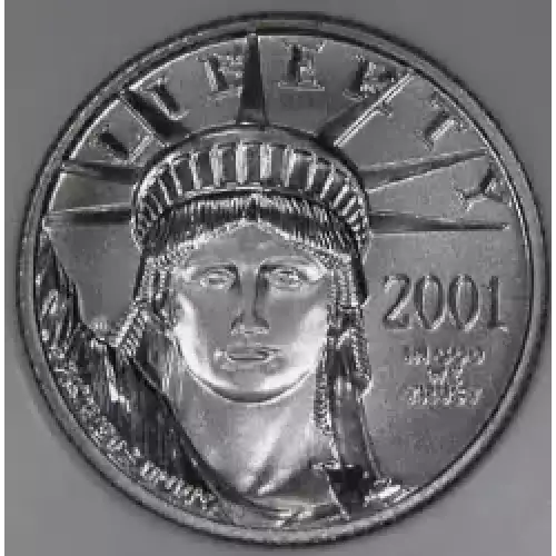 Platinum Bullion-Platinum Eagles--$10 Platinum Eagle 1/10 oz -Platinum- 10 Dollar (3)