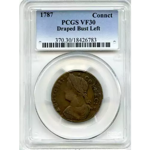 Post Colonial Issues -Coinage of the States-Connecticut -copper (3)