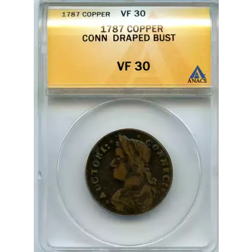 Post Colonial Issues -Coinage of the States-Connecticut -copper (3)