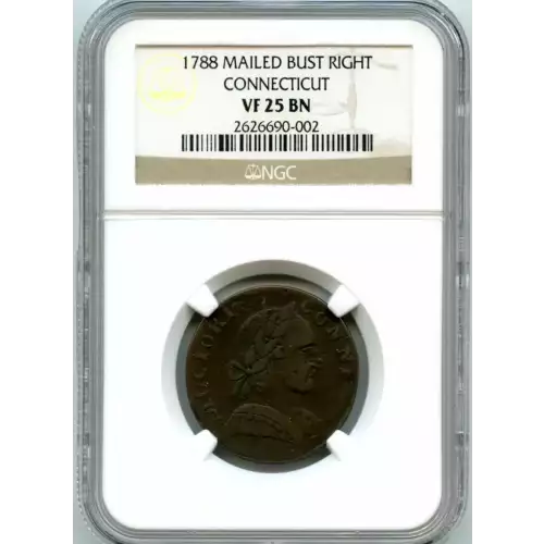 Post Colonial Issues -Coinage of the States-Connecticut -copper (3)