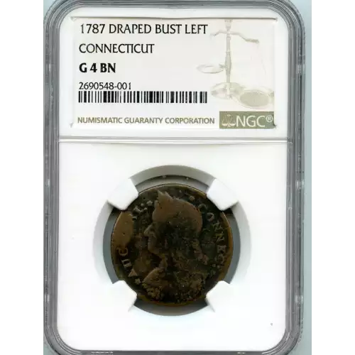 Post Colonial Issues -Coinage of the States-Connecticut -copper (3)