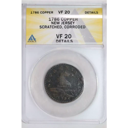 Post Colonial Issues -New Jersey-Coppers