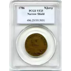 Post Colonial Issues -New Jersey-Coppers (3)