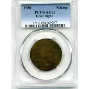 Post Colonial Issues -New Jersey-Coppers (3)